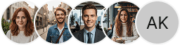 Several investor profile avatars displayed within a Zealmerit Advisors trading review section
